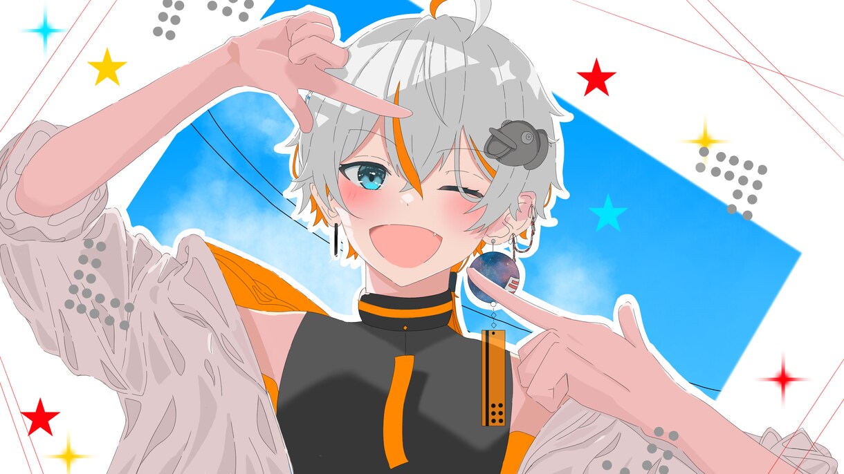 ミニキャラから等身までイラストをお描きします 幅広い絵柄で立ち絵やデフォルメ、1枚絵をお描きします イメージ5