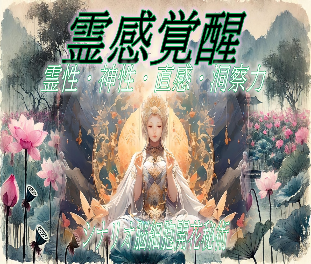 自分占いに！霊力覚醒★霊性・神性伝授・教授します 恋愛・仕事・人間関係・経済にも活かせる人生に大切な能力覚醒 イメージ1