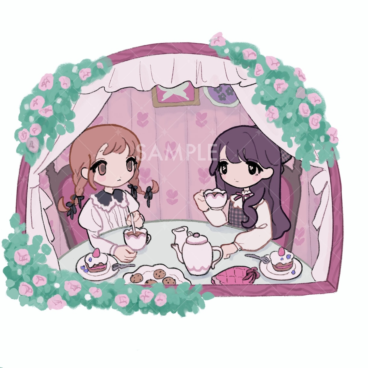 かわいいミニキャラ・SDキャラ制作します 1枚イラスト、グッズイラスト、スタンプに◎ イメージ1