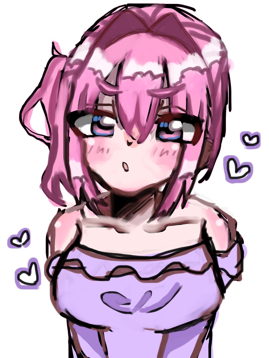 かわいい萌え絵を描きます 要望になんでも答えながら一緒に作成します イメージ2