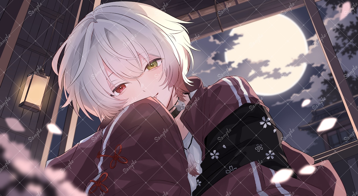 11月納品可！イラスト制作いたします 動画サムネイル・配信立ち絵・同人誌表紙など多岐にわたります！ イメージ4