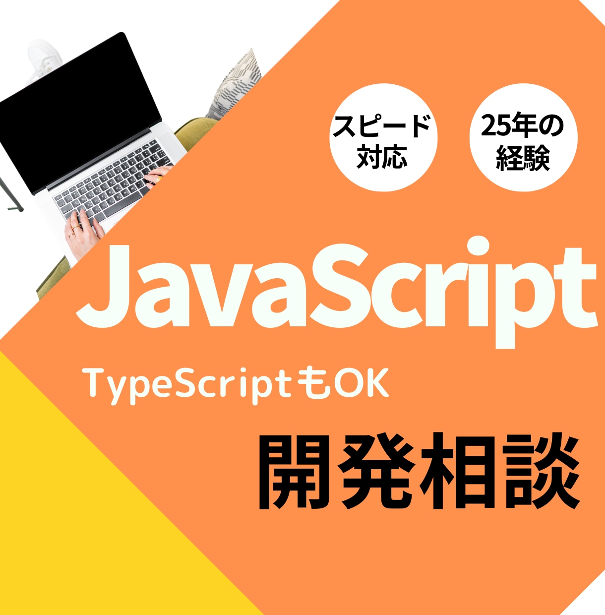 JavaScriptプログラミングのお手伝いします Vue/React/TypeScriptもお任せください! イメージ1