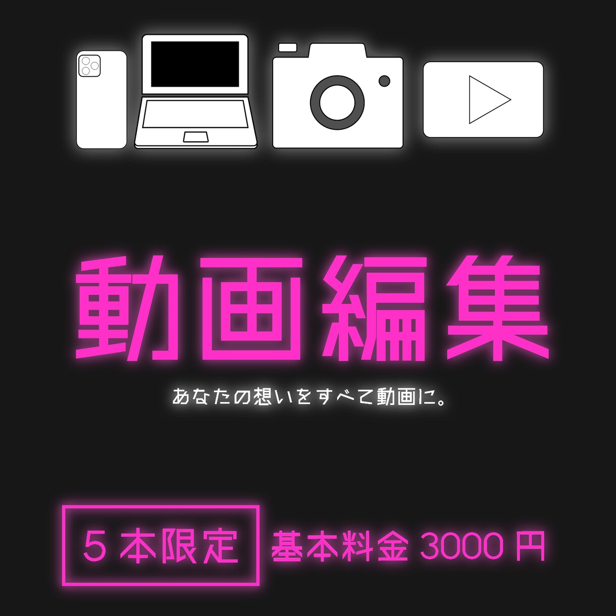 YouTubeやSNS動画を丁寧に編集します 初心者も安心！迅速・丁寧に対応します イメージ1