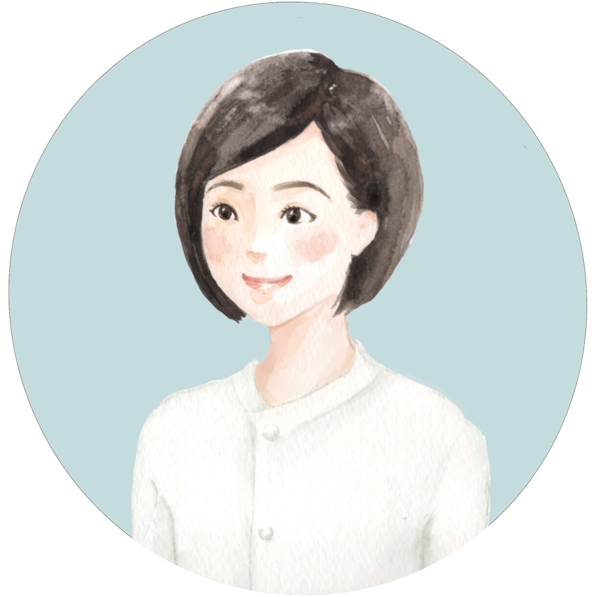 手描きの水彩画でアイコンイラストを制作します 〜丁寧なヒアリング〜 温かく優しいタッチが得意です イメージ2