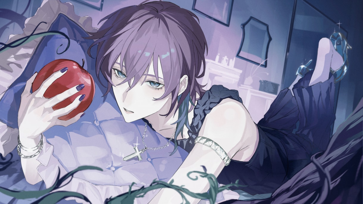 目を惹く美しいイラストを制作します サムネ、MV、アイコン、観賞用など イメージ4