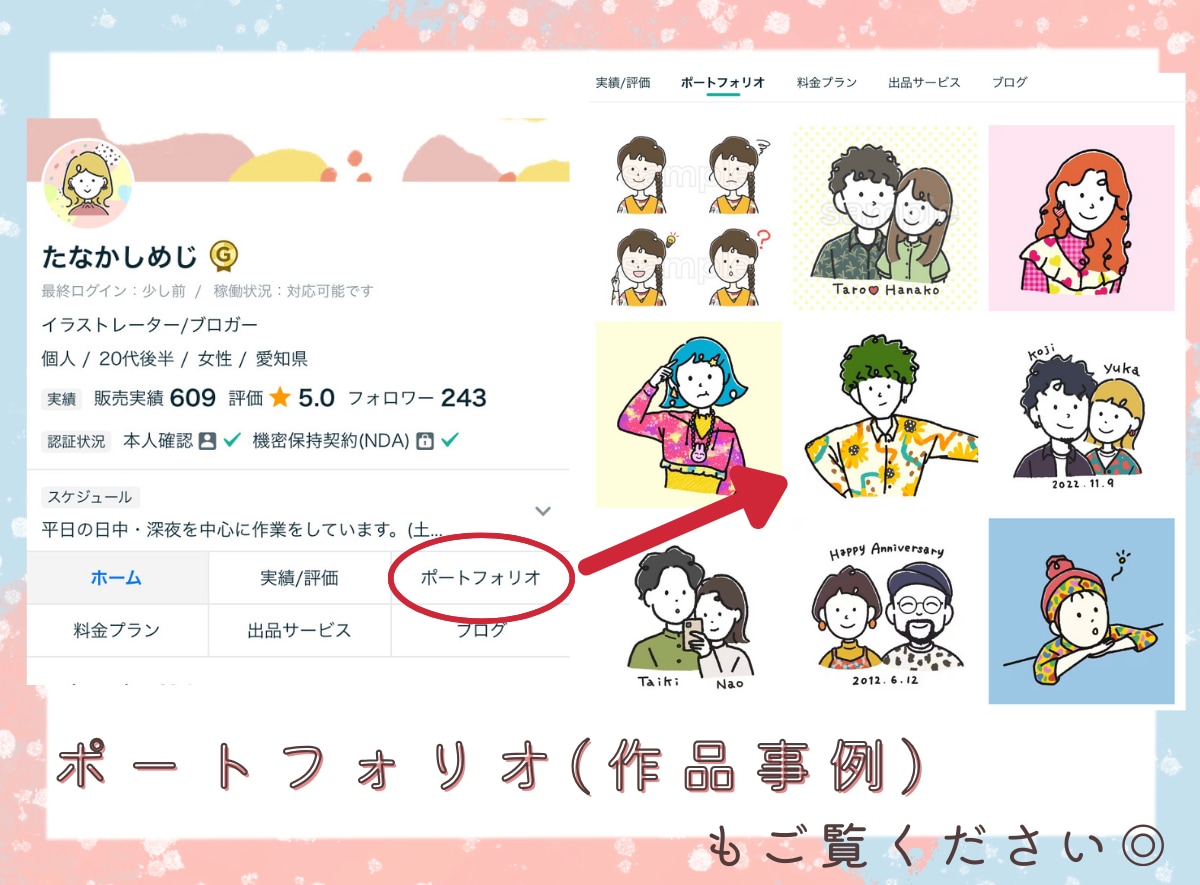 横顔ニュアンスアイコン描きます シンプルで印象的！他と被らない個性派イラスト イメージ4