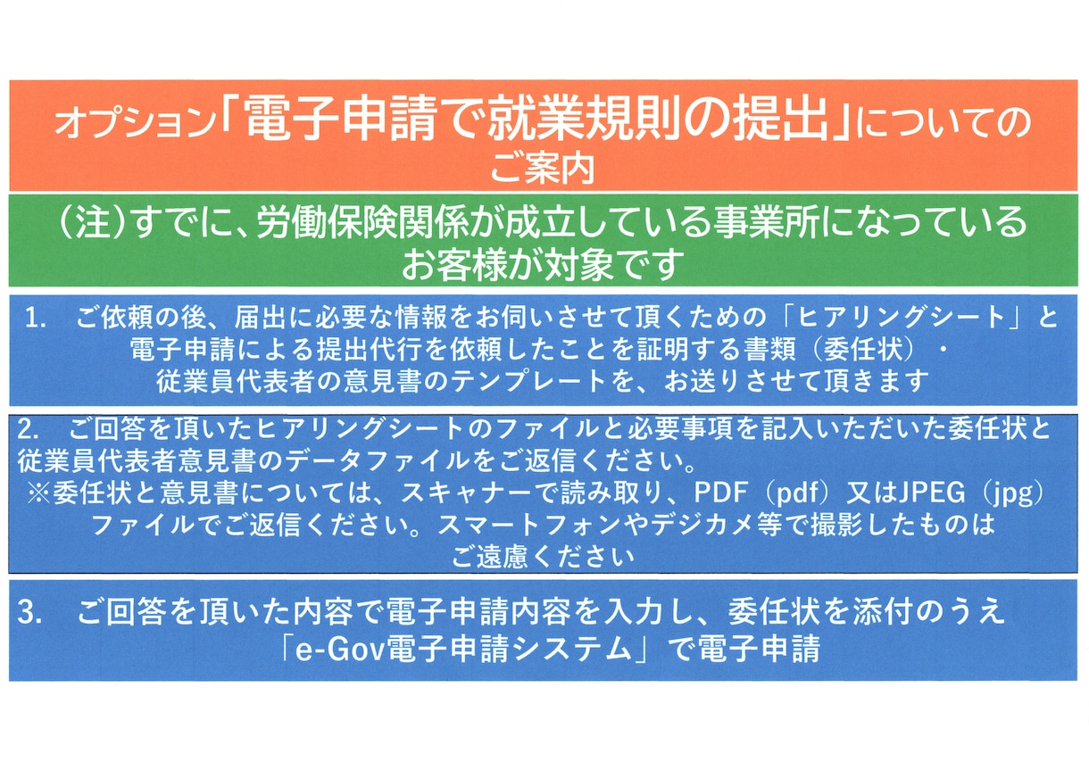 就業規則と雇用契約書類をセットで作成します 就業規則と雇用契約書類で、大切な会社をしっかりサポートします イメージ3