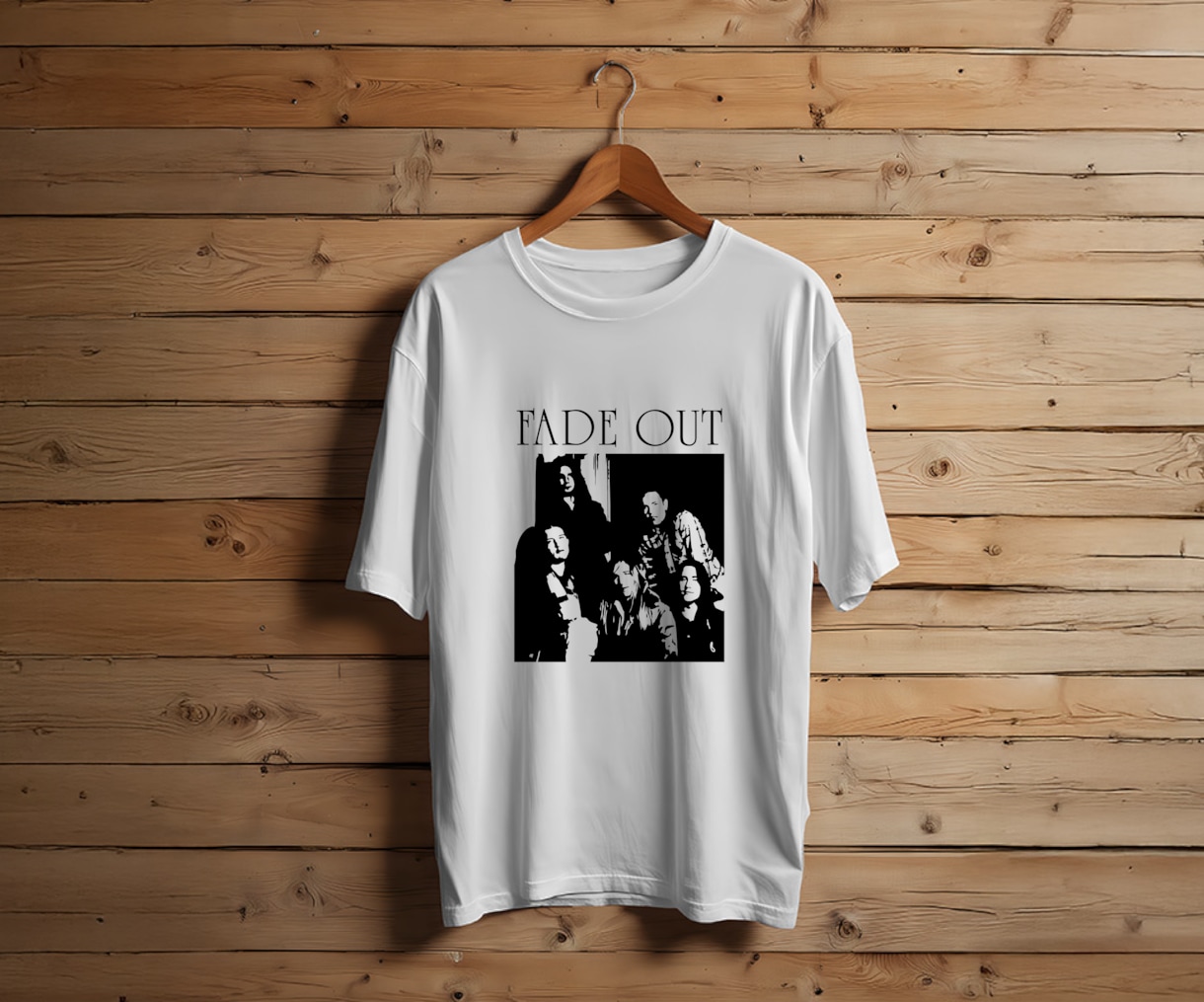 90s音楽カルチャー風写真Tシャツを制作します 90年代音楽カルチャーの匂いを、写真に落とす イメージ2