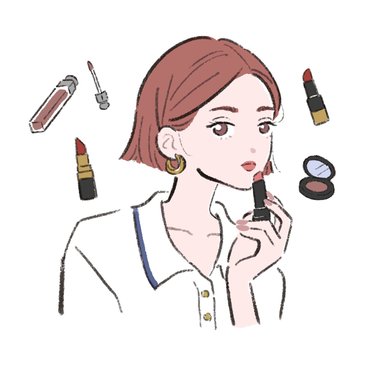 かわいくておしゃれなSNSアイコンを描きます 雰囲気をとらえるのが得意です。写真のみでおまかせでも◎ イメージ2