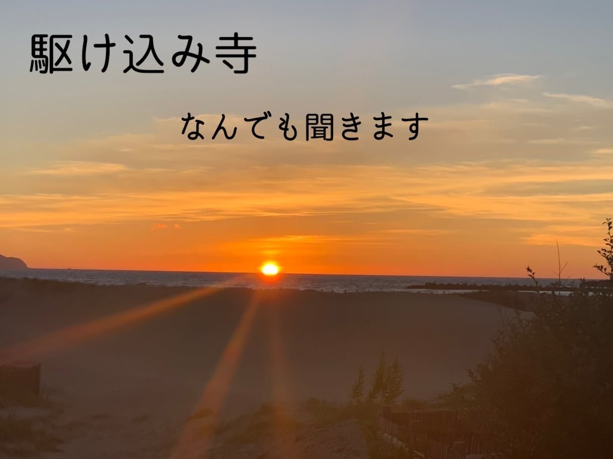 ２日間どんな話でも聞きます いじめにあう。うつ病と闘い、治癒。アメリカへ3年間留学。 イメージ1