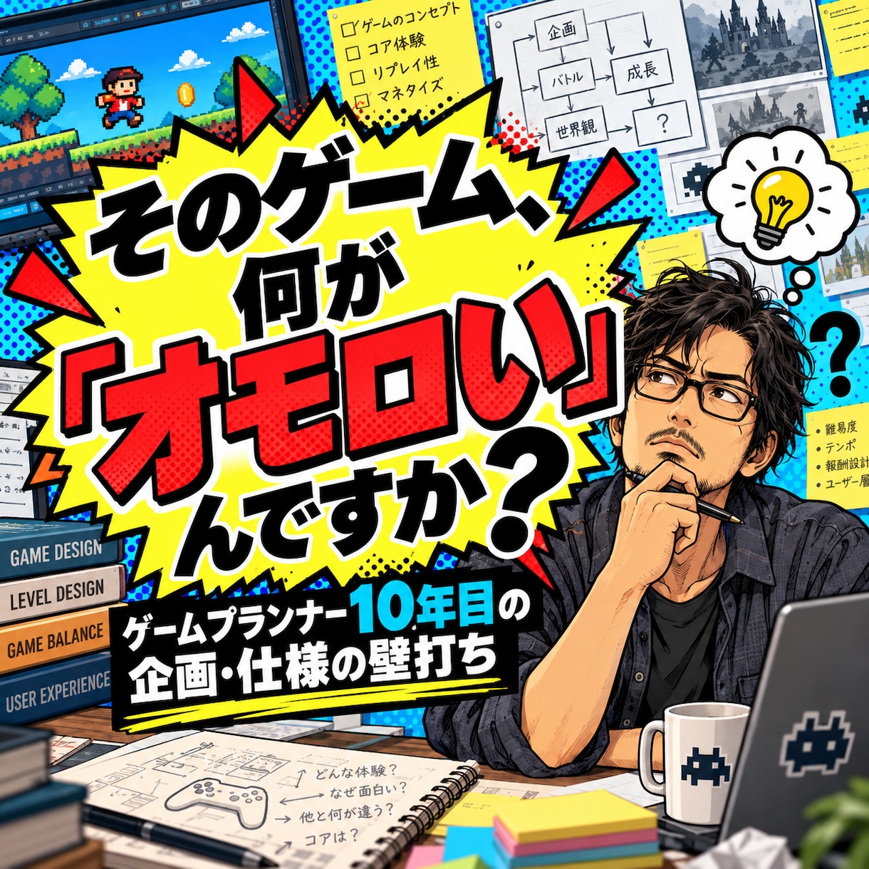 ゲーム企画を一緒に磨き上げます そのゲーム「何」がオモロいん？ちゃんと言葉にできますか？ イメージ1