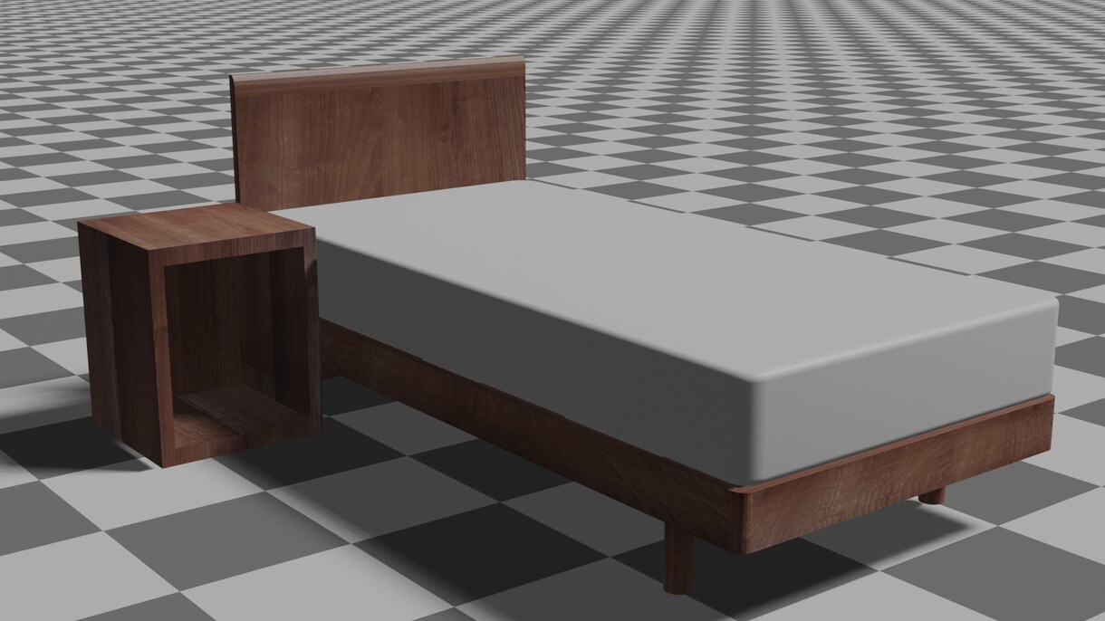 家具の3DをブレンダーBlenderで作成します 家具をBlender3Dでモデルを作成。2000円〜対応! イメージ7