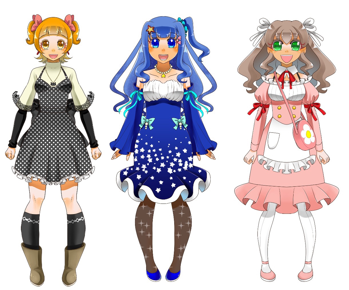 全行程作成☆Live2Dモデル作成します キャラデザ・パーツ分けイラスト作成・モデリング イメージ4