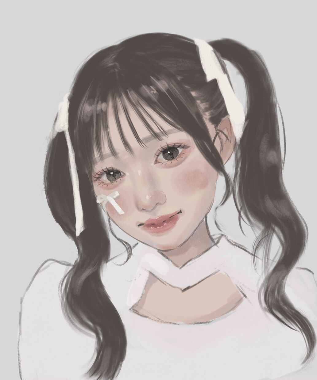 女の子の似顔絵描きます 厚塗り風の女の子の似顔絵描きます！ イメージ2