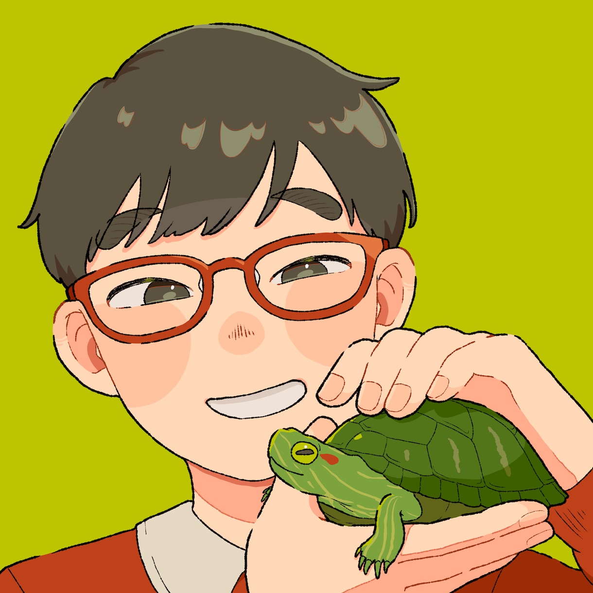 温かみのあるデフォルメイラストを制作します 商用や記念にも！動物や幅広い年代の人物もお任せください イメージ6