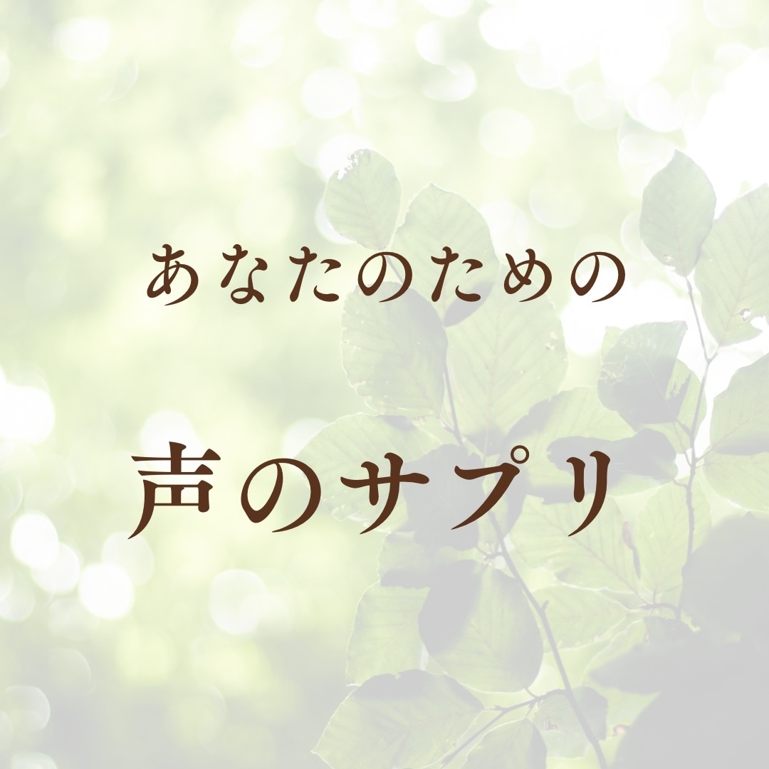 癒しの生朗読と呼吸ナビで疲れた心をリセットします 聴くだけで深呼吸。頑張りすぎの心に贈る、優しい声の処方箋。 イメージ5