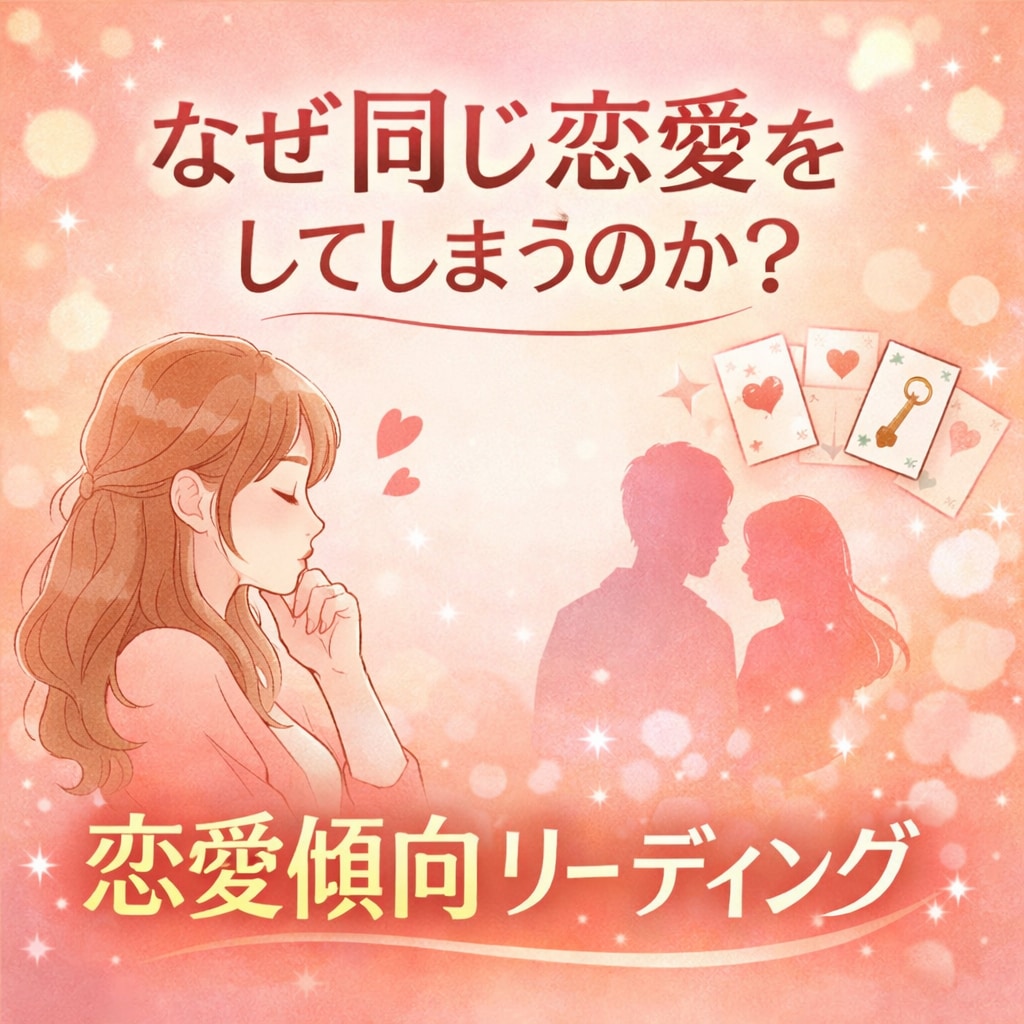 あなたの恋愛傾向読み解きます 同じ恋愛パターンで悩んでいませんか？ イメージ1