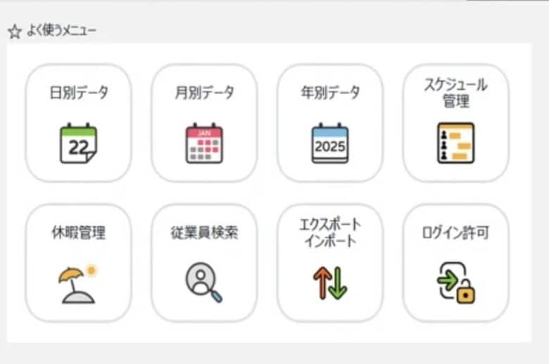 勤怠管理システムの最適化をご支援します ご相談内容に応じて設定を代行させていただきます イメージ1