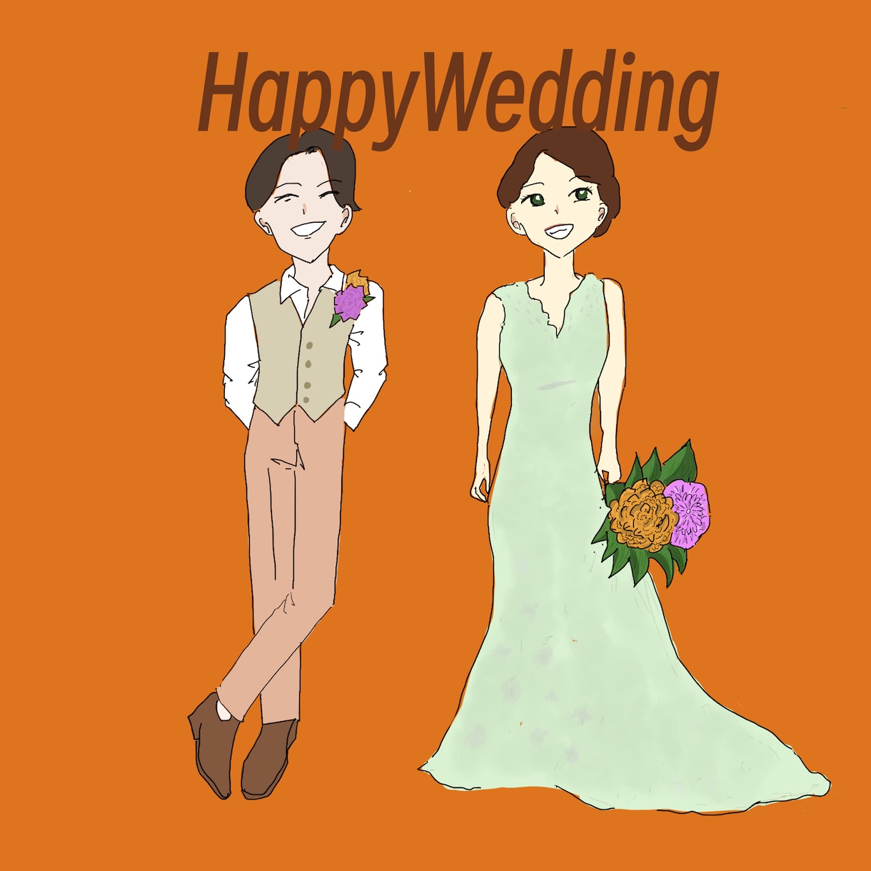 お手持ちの写真でポップなイラスト描きます おもちゃ感のあるポップなイラスト描きます。 イメージ1