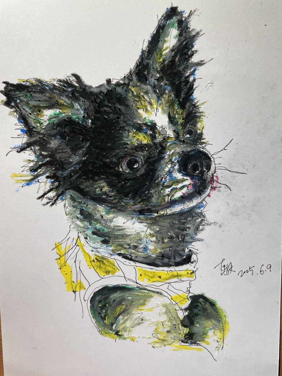 いままでにないタッチでお客様のペットをお描きします 主にクレヨンを使った絵をお届けします。イメージお聞きします イメージ5