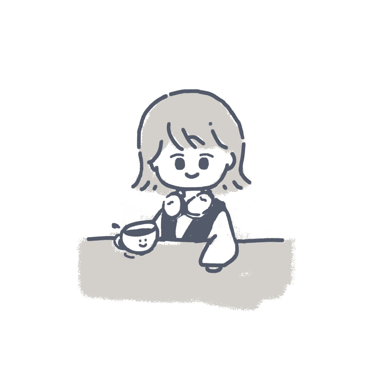 お写真を元に、あなたの雰囲気をイラストで表現します 〜あなたの雰囲気を活かしたアイコン制作〜 イメージ2