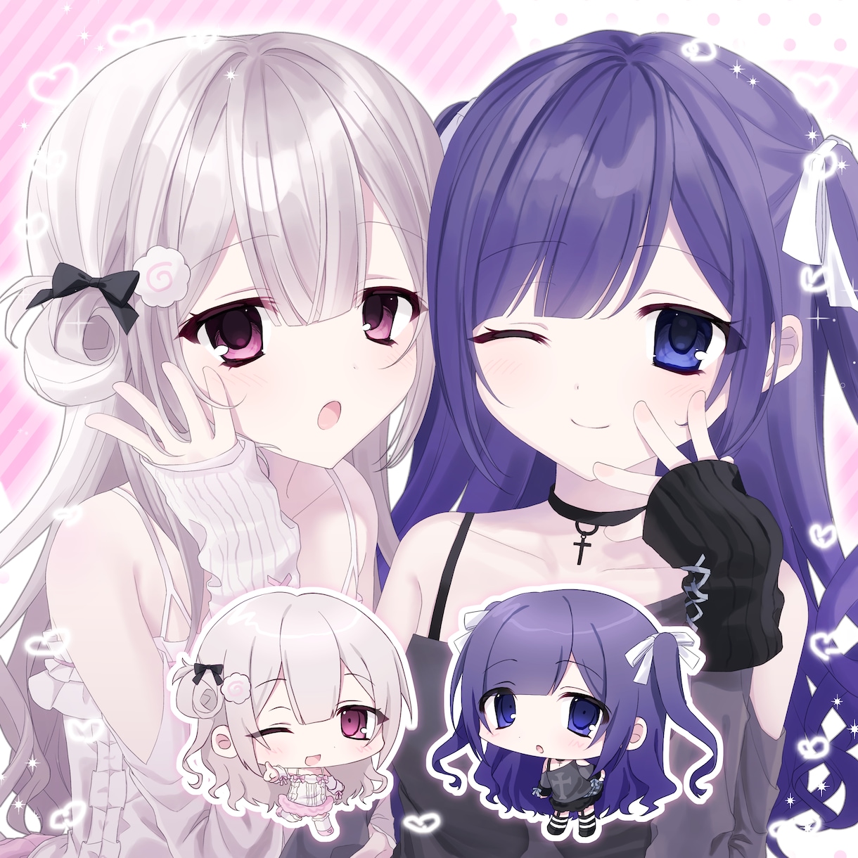 活動者様向け！萌え萌えなイラストお描きします アイコン、動画用に！二次利用・オプションで商用利用可能です♪ イメージ1