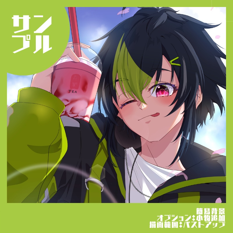 VTuber・IRIAM向け 一枚絵制作致します 構図が決まってなくてもOK｜用途に合わせて構図からご提案 イメージ8