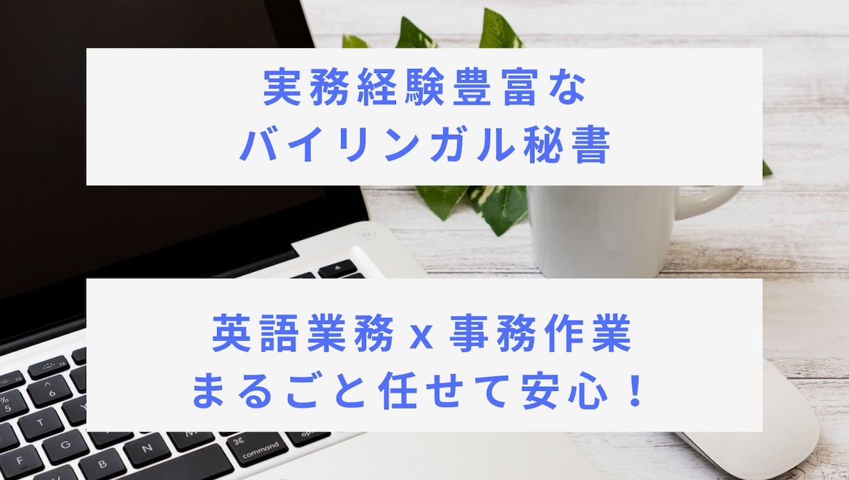 海外取引の英語メールをチェック・添削・翻訳します 実務歴20年の英日バイリンガルアシスタントが英語業務を代行 イメージ1