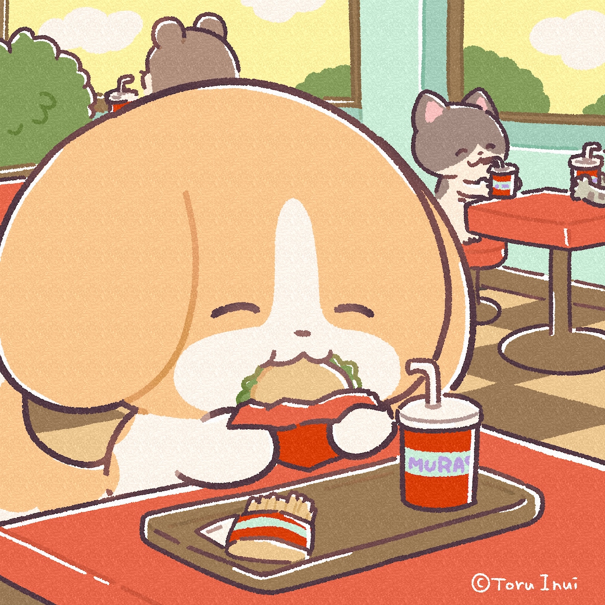 可愛いゆるキャライラストを描きます ビジネス・アイコン・グッズなど様々な用途でご利用いただけます イメージ1