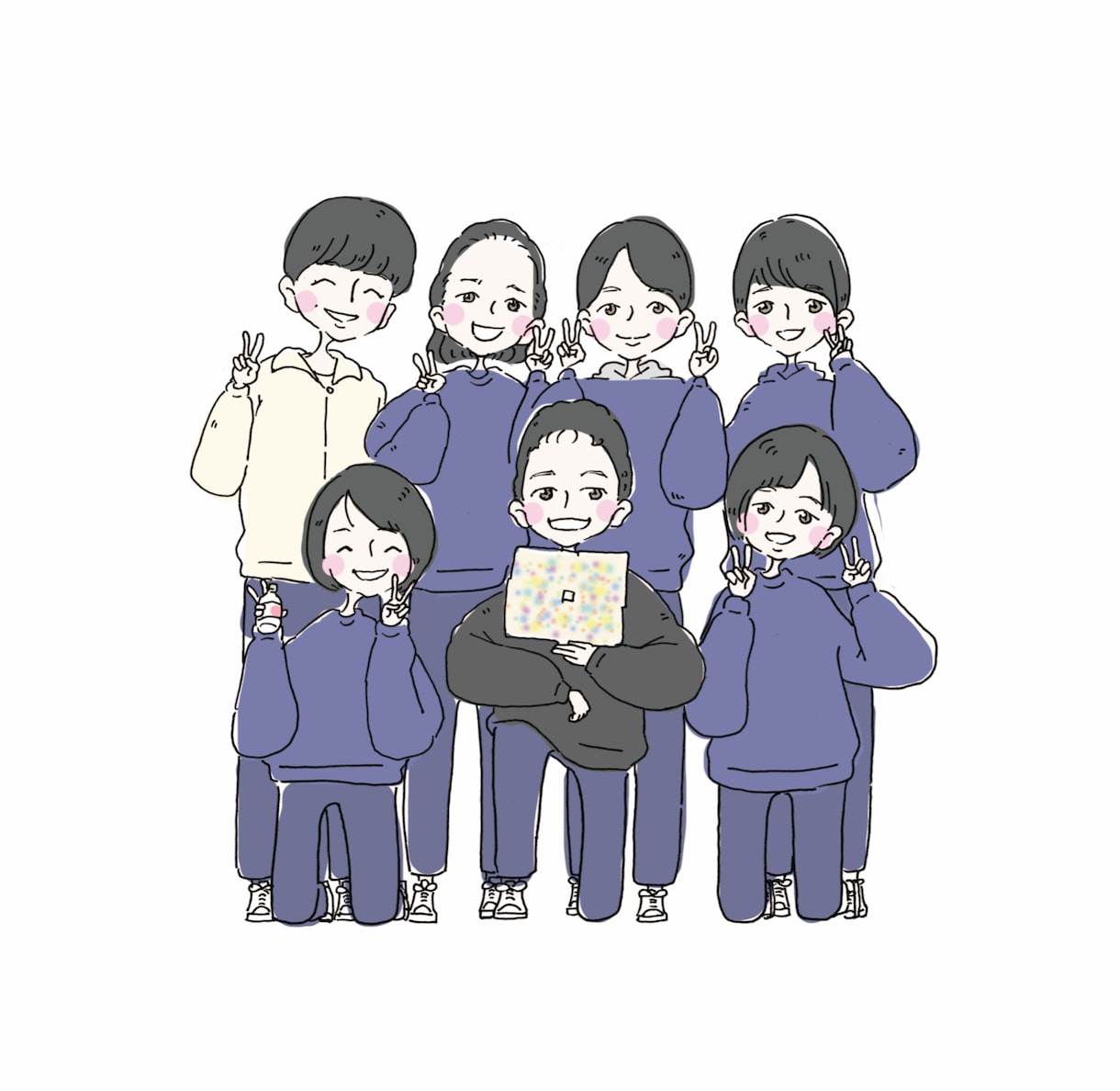 似顔絵を書きます 似顔絵クルミ【i_a_s1017様専用ページ】 イメージ2