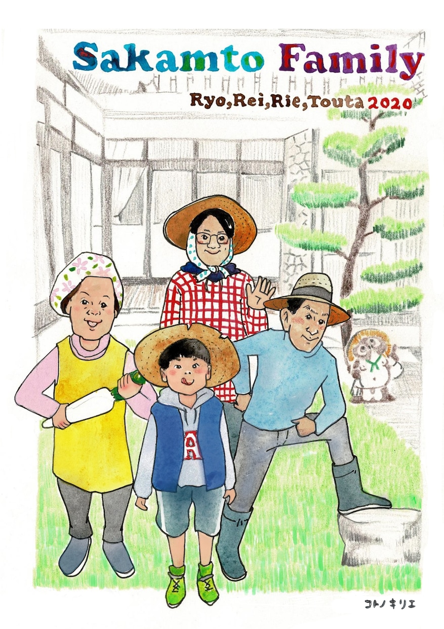 お部屋に飾れる似顔絵を作成いたします プレゼントとしても★思い出を形にしませんか？ イメージ4