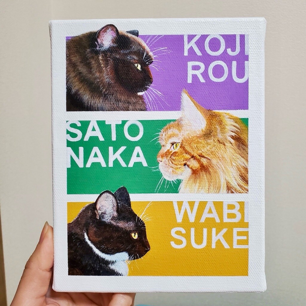 写真を元に動物のイラストをお描きします 愛犬•愛猫等"うちの子"又は好きな動物のミニサイズイラスト イメージ5