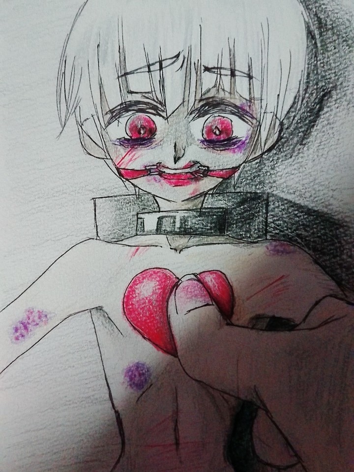 色紙であなた好みのバストアップイラストを製作します コピックペンや色鉛筆で柔らかな印象のイラストを描きます! イメージ7