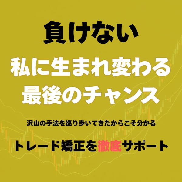 FXで「負けない」手法の確立を徹底サポートします 手法本付き！負けグセマインドをルールで断ち切ります イメージ3