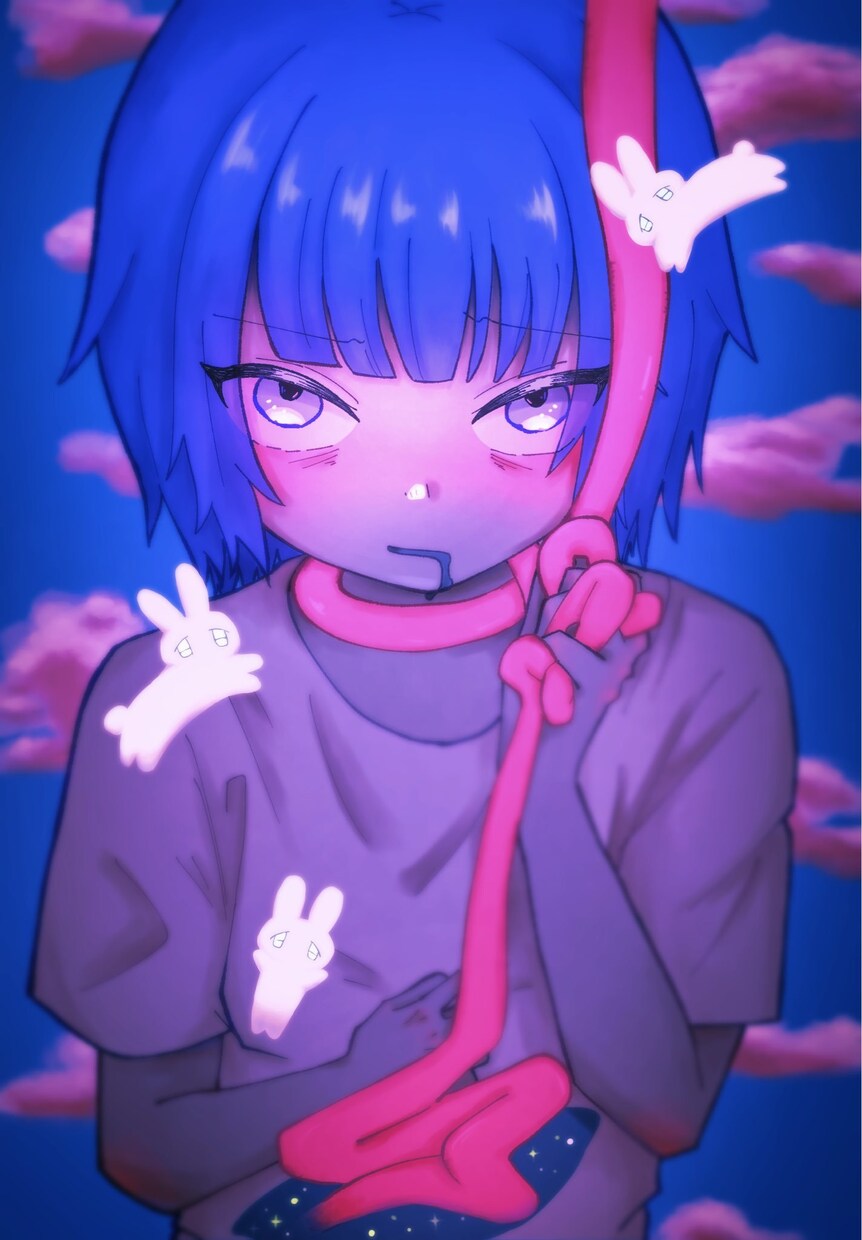 ポップ〜ダークなイラストまで！イラストお描きします SNS、アイコン、一枚絵、動画配信、サムネイルなど！ イメージ1