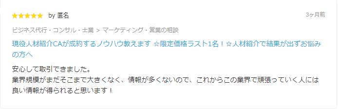 現役11年の人材紹介CAが成約するノウハウ教えます ☆全28ページ資料＋選べるフォロー付き☆結果が出ずお悩みの方 イメージ3