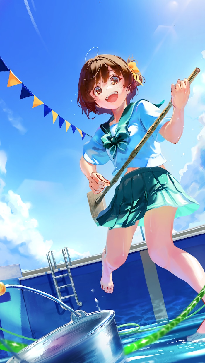 あなたがイメージする世界をイラストにします 背景ありの一枚絵、キャラクターデザインも対応 イメージ3