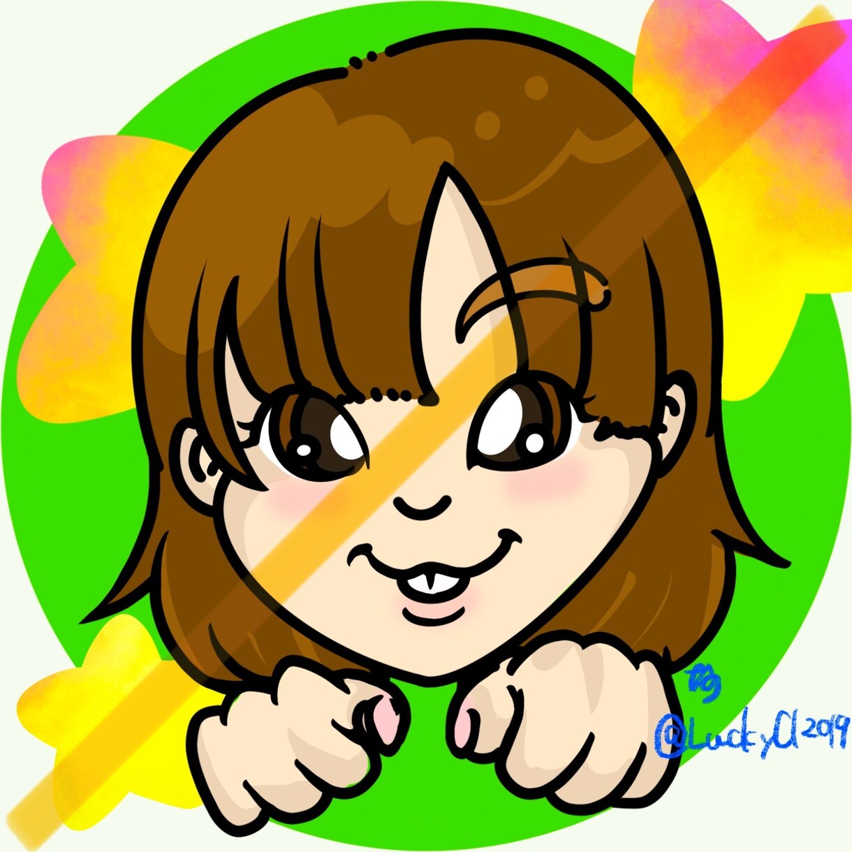 デフォルメ似顔絵描きます イベントグッズ作成経験あり。〜風なども出来る限り対応します！ イメージ3
