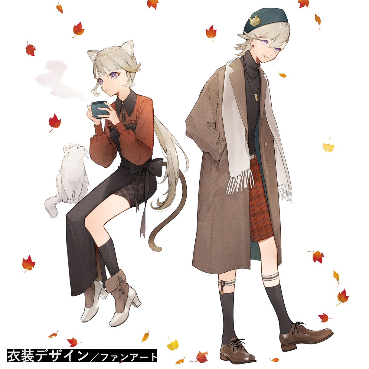 キャラデザ・キービジュ作成します イメージに沿ったイラストを提供いたします！ イメージ9