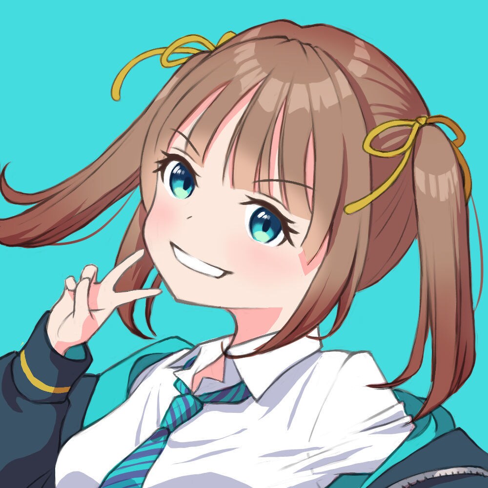 パッと明るいアニメ風⭐︎イラスト描きます くっきりかわいい目立つアイコンに！ イメージ4