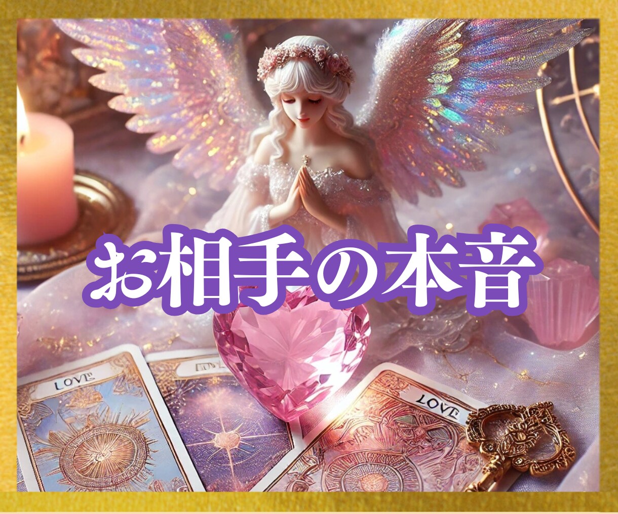 相手の気持ち♡本音✨貴方の想い♡恋の未来鑑定します タロット☆オラクル☆占星術☆数秘☆カラー♡相手の本心♡今後♡ イメージ3
