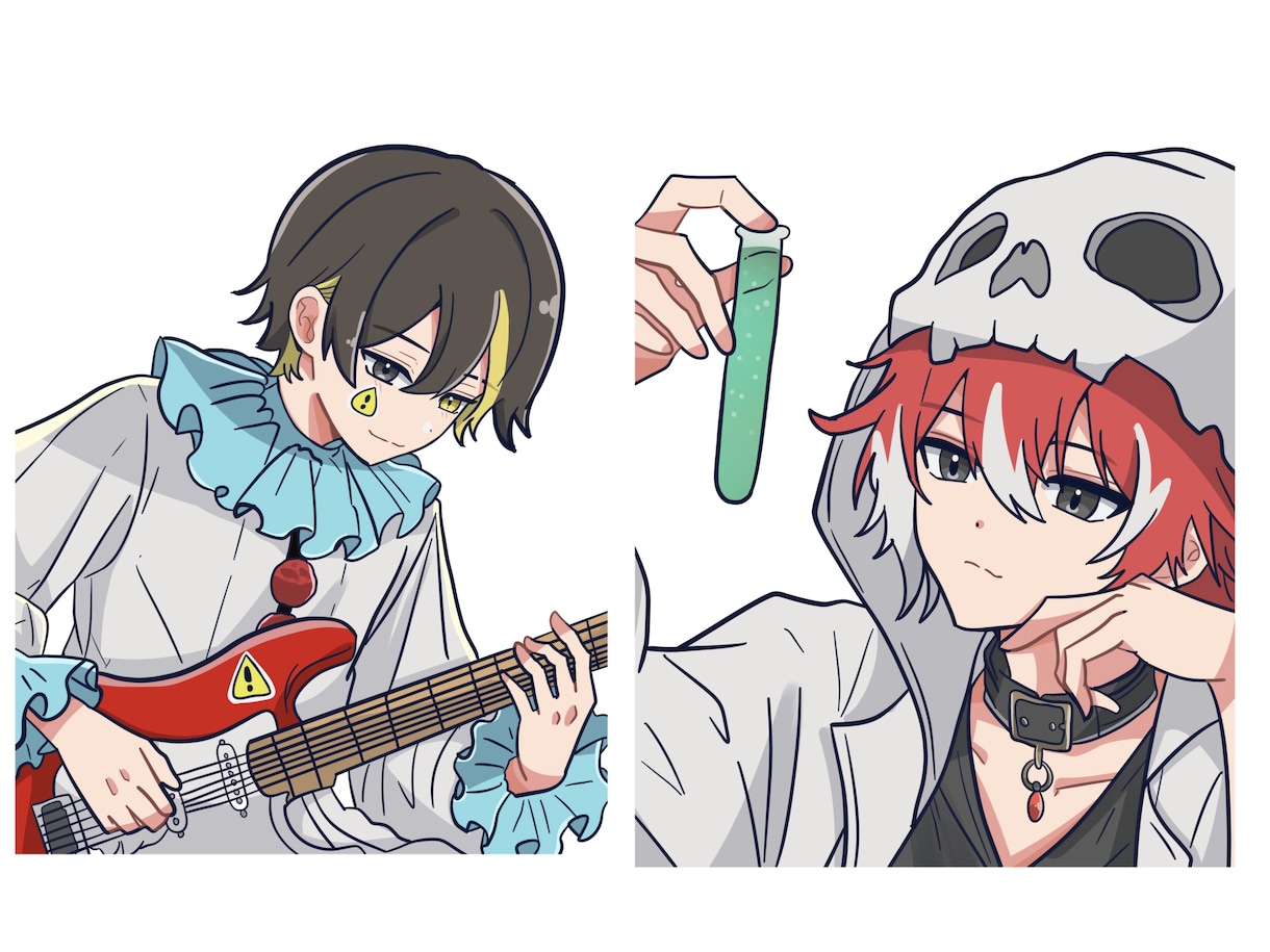 商用利用可能！１週間以内納品で描きます 1枚絵、アイコン、動画内イラスト等お任せ下さい！ イメージ3