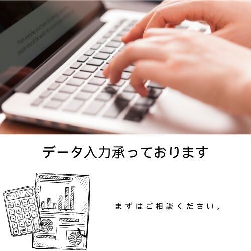 データ入力やります 事務作業をお得に終わらせませんか? イメージ1