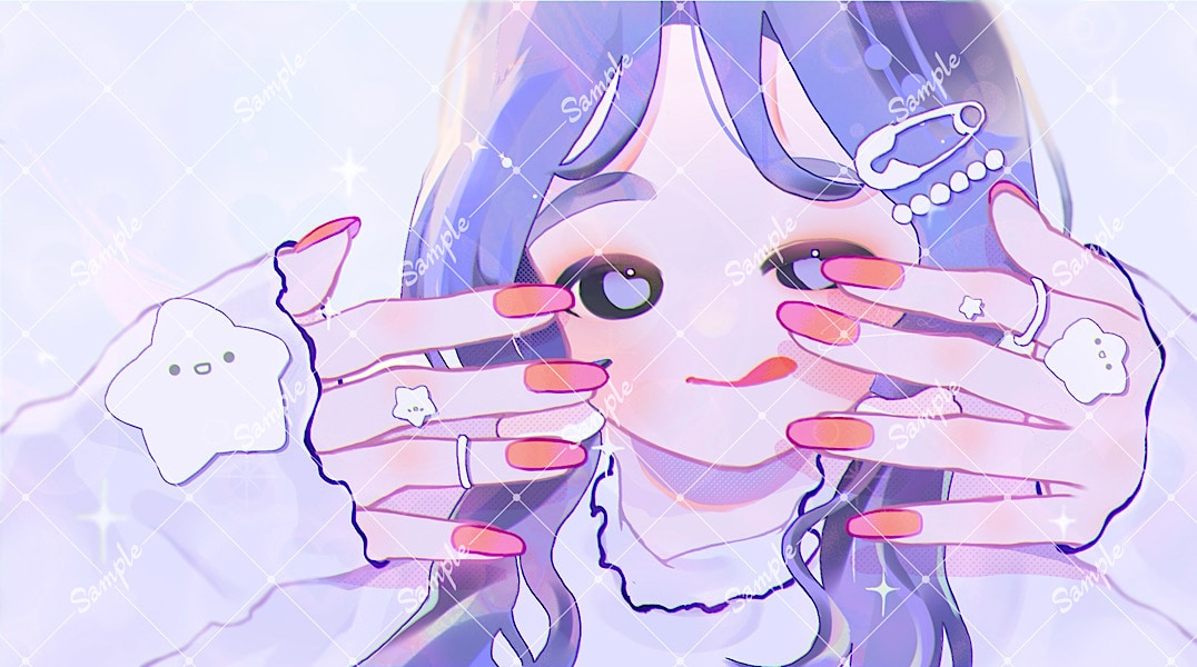 MV・配信向けビジュアル制作します 商用◎透明感と空気感のあるイラストを制作します イメージ1