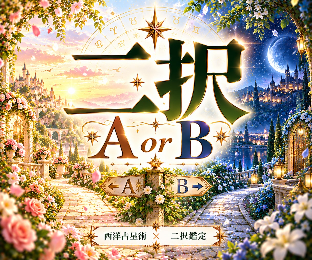 迷っている二択、A/Bそれぞれの可能性を占います どちらが正解？より、自分で選ぶためのヒントに イメージ1