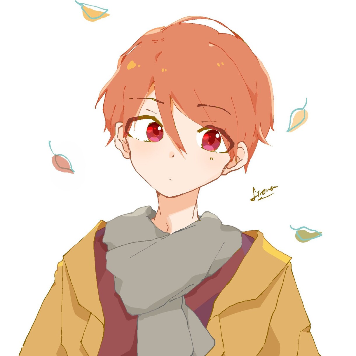 シンプルなゆるふわイラスト(アニメ塗り)描きます アイコン、プロフィール画像、似顔絵にぜひ！！ イメージ2