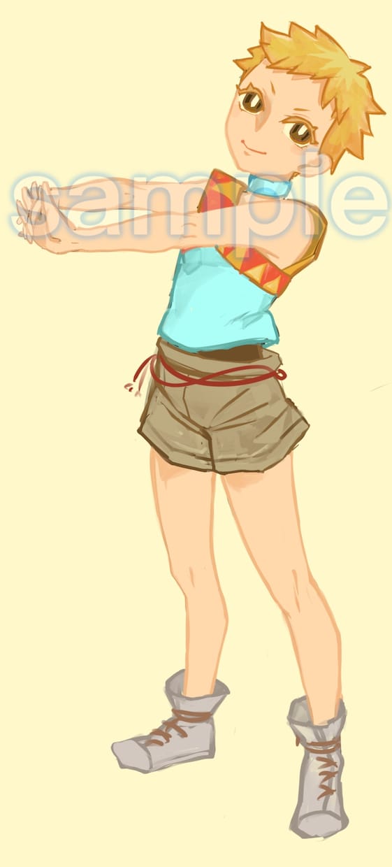 ポップでカラフルなイラストお描きします 男の子から女の子まで、様々なキャラクターに対応します イメージ4