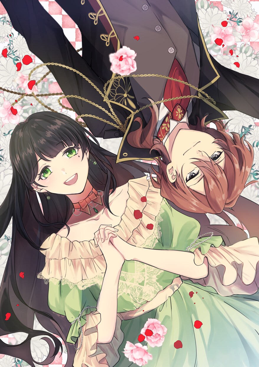 キャラクターイラスト（キャラクター2体）承ります 観賞用、壁紙用など、高い品質保証、キャラクターイラスト一枚！ イメージ7