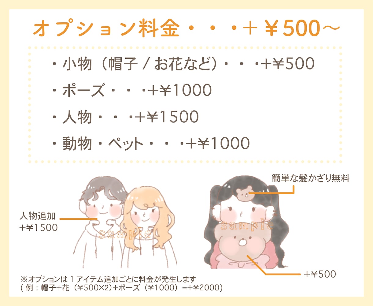 ゆるくて可愛いアイコン作ります ブログ・SNSに！商用利用可◎ イメージ4