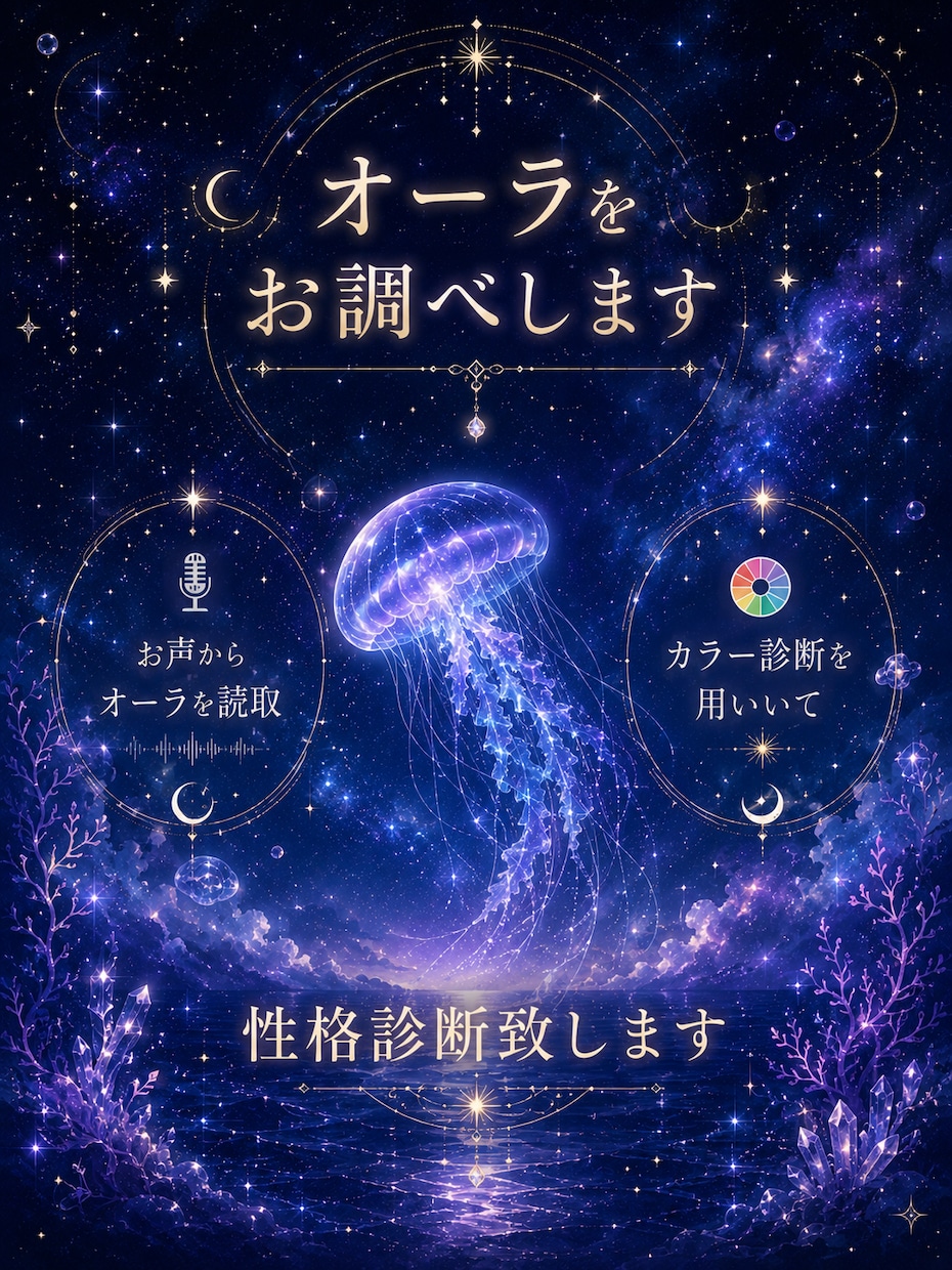 あなたのオーラお調べしお伝えします 自分が何者なのか気になる人いらっしゃい イメージ1